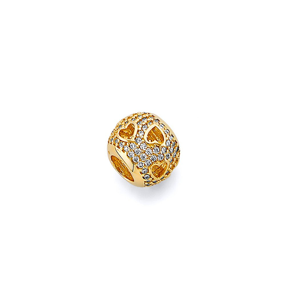 14k hearts Slider for mix&Match