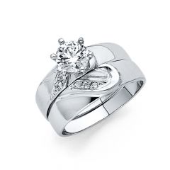 14KW Trio Wedding set