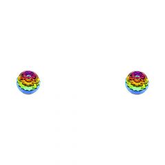 14K Medium Stud Earrings