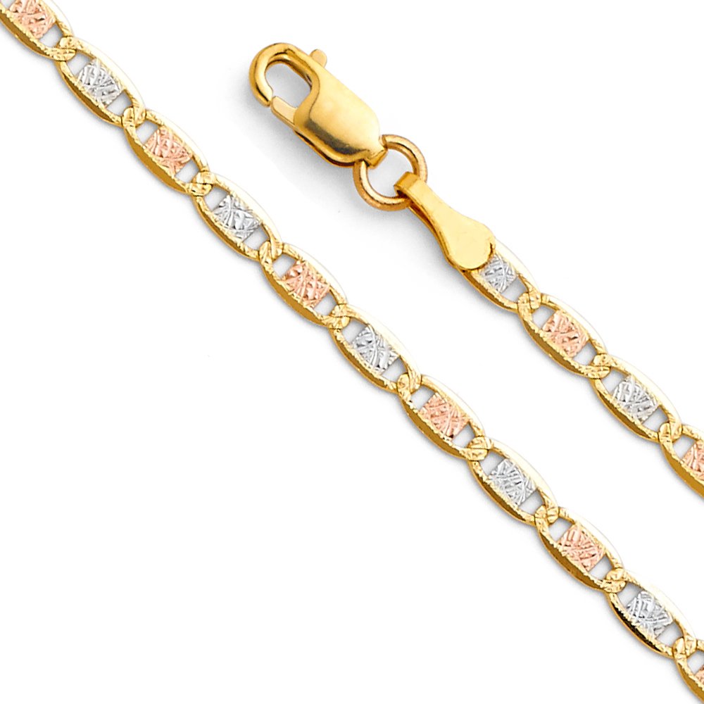 14K 3C 2.6mm Valentino Chain 18''