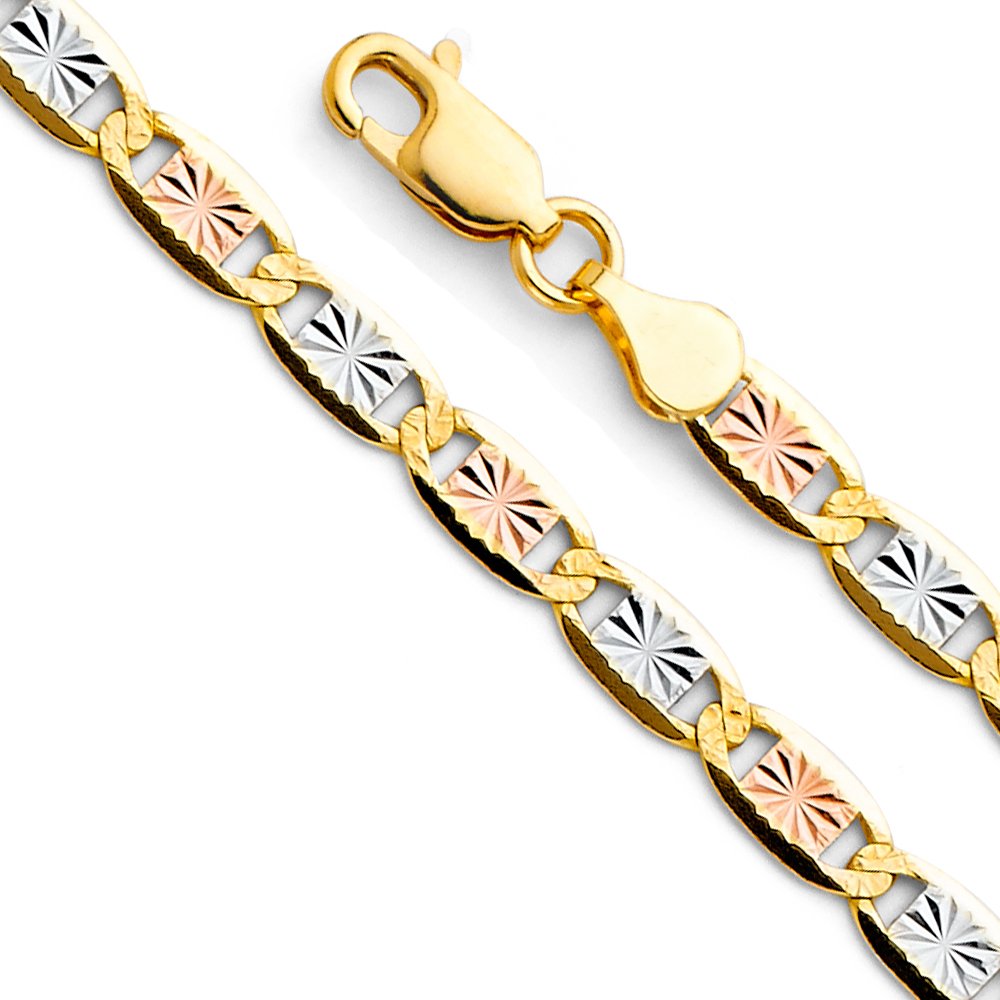 14K 3C 4mm Valentino Chain 24''